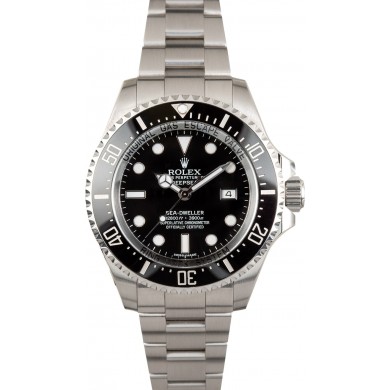 High Quality Replica Rolex Deepsea 116660 Black 44MM JW2082