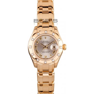 Imitation Lady Rolex Pearlmaster JW0380