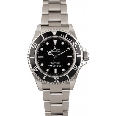 Imitation Rolex Submariner 14060 Black Dial Stainless Steel JW2420