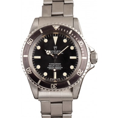 New Rolex Submariner 5512 Stainless Steel JW2475