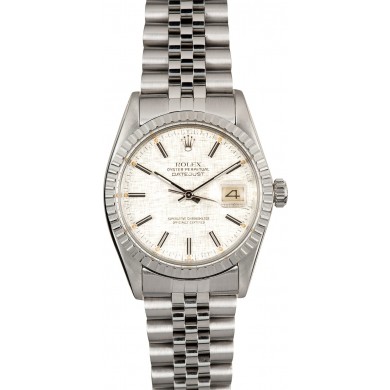 Quality Rolex Datejust Stainless Steel 16030 JW1965