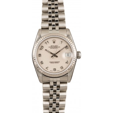 Replica Rolex Datejust White Jubilee Dial 68274 JW0449