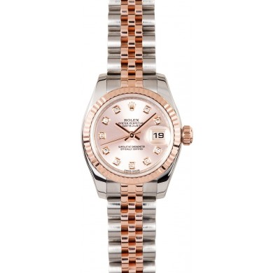 Replica Rose Gold Ladies Datejust JW0632