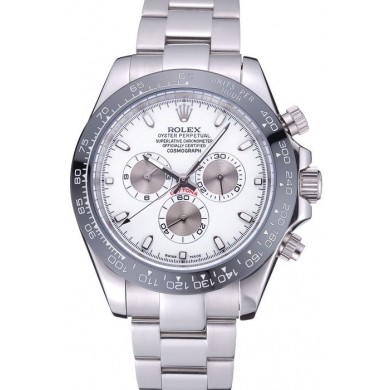 Rolex Cosmograph Daytona White Dial Stainless Steel Bracelet 622542