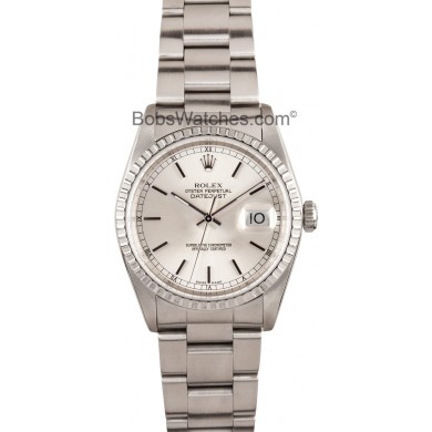 Rolex DateJust Stainless Steel Oyster 16220 JW1967