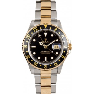 Rolex GMT Master II 16713 Black JW2156