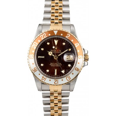 Rolex Root Beer GMT-Master 16753 Jubilee JW2347