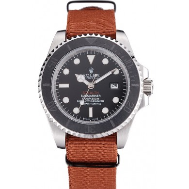 Rolex Submariner STEALTH MK III Brown Fabric Band rl425 621387