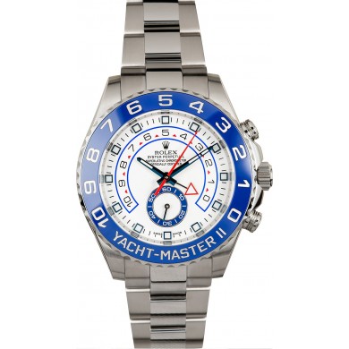 Rolex Yacht-Master II Ref 116680 Blue Ceramic Model JW2588