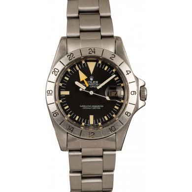 Vintage 1979 Rolex Explorer II Ref 1655 Steve McQueen Watch JW2856
