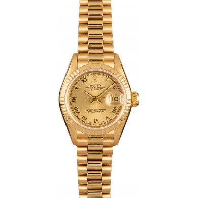 Women's Rolex Presidential Datejust 69178 JW0665
