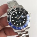 Fake Rolex GMT-Master II 116710BLNR Batman Noob Factory V9 904L Stainless Steel Black Dial Swiss 3186