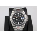 Replica Rolex Explorer II 216570-77210 GM Factory V2 904L Stainless Steel Black Dial Swiss 3187