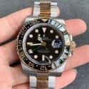 Rolex GMT-Master II 116713LN Noob Factory 18K Yellow Gold Wrapped Two-Tone & 904L Stainless Steel Black Dial Swiss 3186