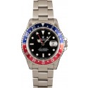 Certified Rolex GMT-Master 16700 'Pepsi' Bezel JW0168