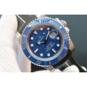 Fashion Copy Rolex Submariner 116619 Blue Ceramic V7 Black Rubber Strap Rolex WJ00893