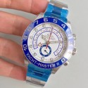 Replica Rolex Yacht-Master II 116689 JF Stainless Steel White Dial Swiss 7750 Watch Sale