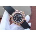 First-class Quality Rolex Yacht-Master 40mm 116695SATS Black Rubber Strap WJ00925
