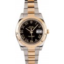 Knockoff Rolex Datejust 116333 Black Roman JW1795