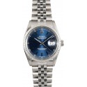 New Rolex Datejust 16030 Blue Index Dial JW1854