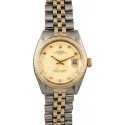 Replica Rolex Date 1505 Champagne Dial JW1693