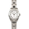 Replica Rolex Lady-Datejust 179160 White Roman Dial JW0531