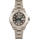 Replica Rolex Yacht-Master 116622 Dark Rhodium Dial Platinum Bezel JW2564