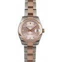 Rolex Datejust 178241 Two Tone Everose Rose Dial JW0411
