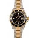 Rolex Submariner 16803 Two Tone Black Dial JW2471