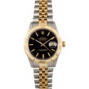 Rolex Thunderbird Datejust 16263 Black Dial JW2519