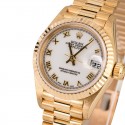 Top Rolex Ladies President 79178 White Roman Dial JW0512