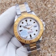 Cheap Replica Rolex Yacht-Master 40 116622 JF Stainless Steel & Yellow Gold White Dial Swiss 2836-2