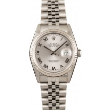 Datejust Rolex Oyster Perpetual Steel Model 16234 JW0201