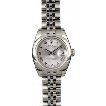 Imitation Best Rolex Lady Datejust 179160 Rhodium Roman JW0530