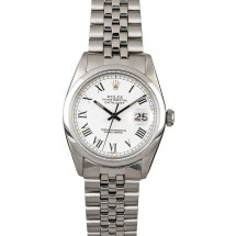 Imitation High Quality Rolex Datejust 16000 White Buckley Dial JW1819