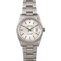 Replica Rolex Datejust 16220 Silver Dial JW1875