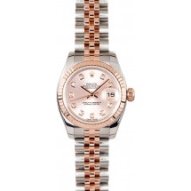 Replica Rose Gold Ladies Datejust JW0632