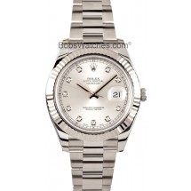 Rolex DateJust II 116334 Diamond Dial 41MMN JW1934