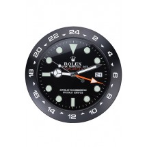 Rolex Explorer II Wall Clock Black 622477