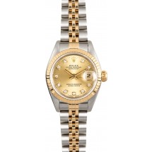 Rolex Ladies Datejust 69173 Champagne Diamond JW0473