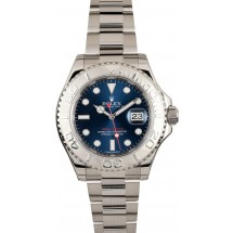 Rolex Platinum Yacht-Master 116622 Blue Dial JW2293