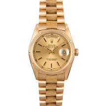Rolex President 18248 with Bark Finish JW2317