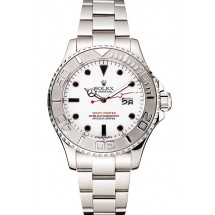 Rolex Yacht-Master White Dial Stainless Steel Case And Bracelet