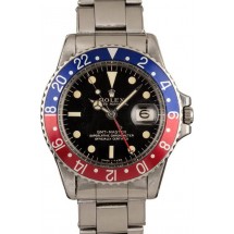 Vintage 1966 Rolex GMT-Master 1675 Pepsi Bezel JW2826