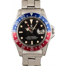 Vintage 1968 Rolex GMT-Master 1675 Stainless Steel JW2830