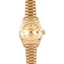 18K Ladies Rolex Datejust 69178 JW0263