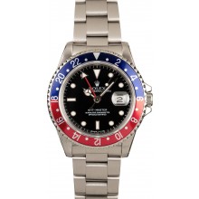 Certified Rolex GMT-Master 16700 'Pepsi' Bezel JW0168