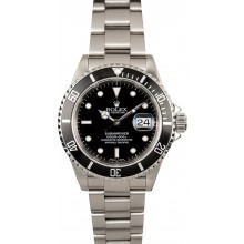 Cheap Rolex Oyster Perpetual Submariner 16610 Black Bezel JW2272