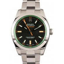 Fake Rolex Milgauss Green Anniversary 116400V JW2214