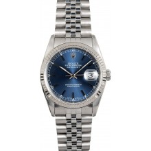 High Quality Rolex Datejust 16234 Blue Index JW1890